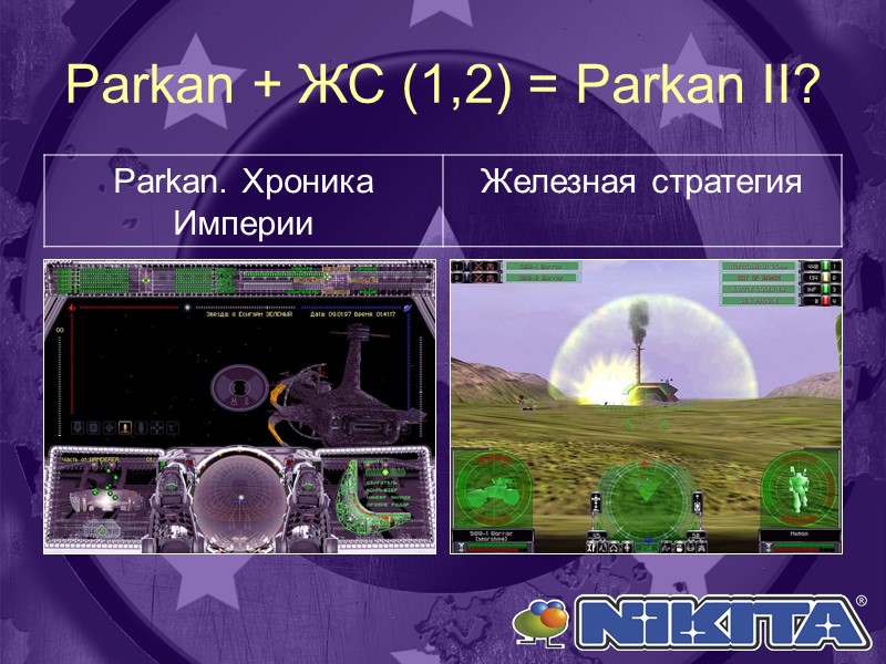 Parkan + ЖС (1,2) = Parkan II?